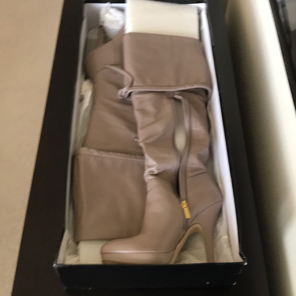 Nine West Boutique Over the Knee Leather Boots